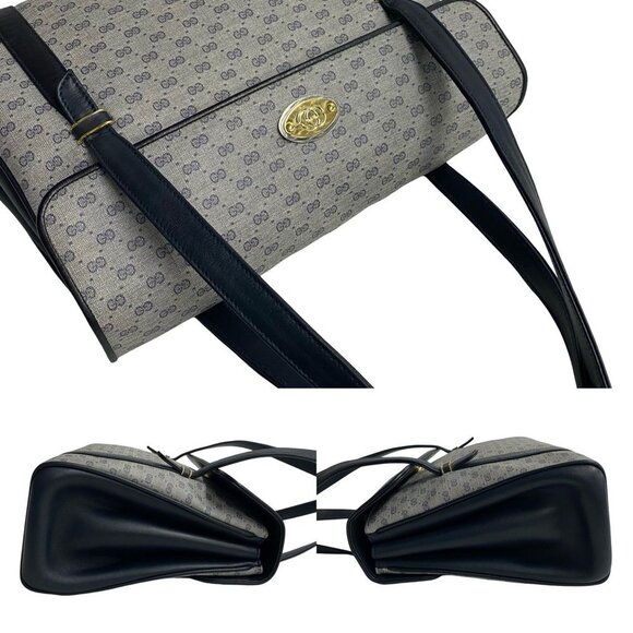 GUCCI Blue Leather Bag - Picture 5 of 9